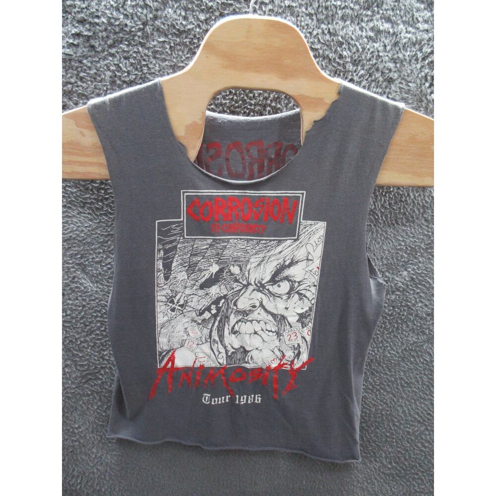 Vintage Corrosion of Conformity Animosity Tour T-shirt 1986 - Cut into Tank Top